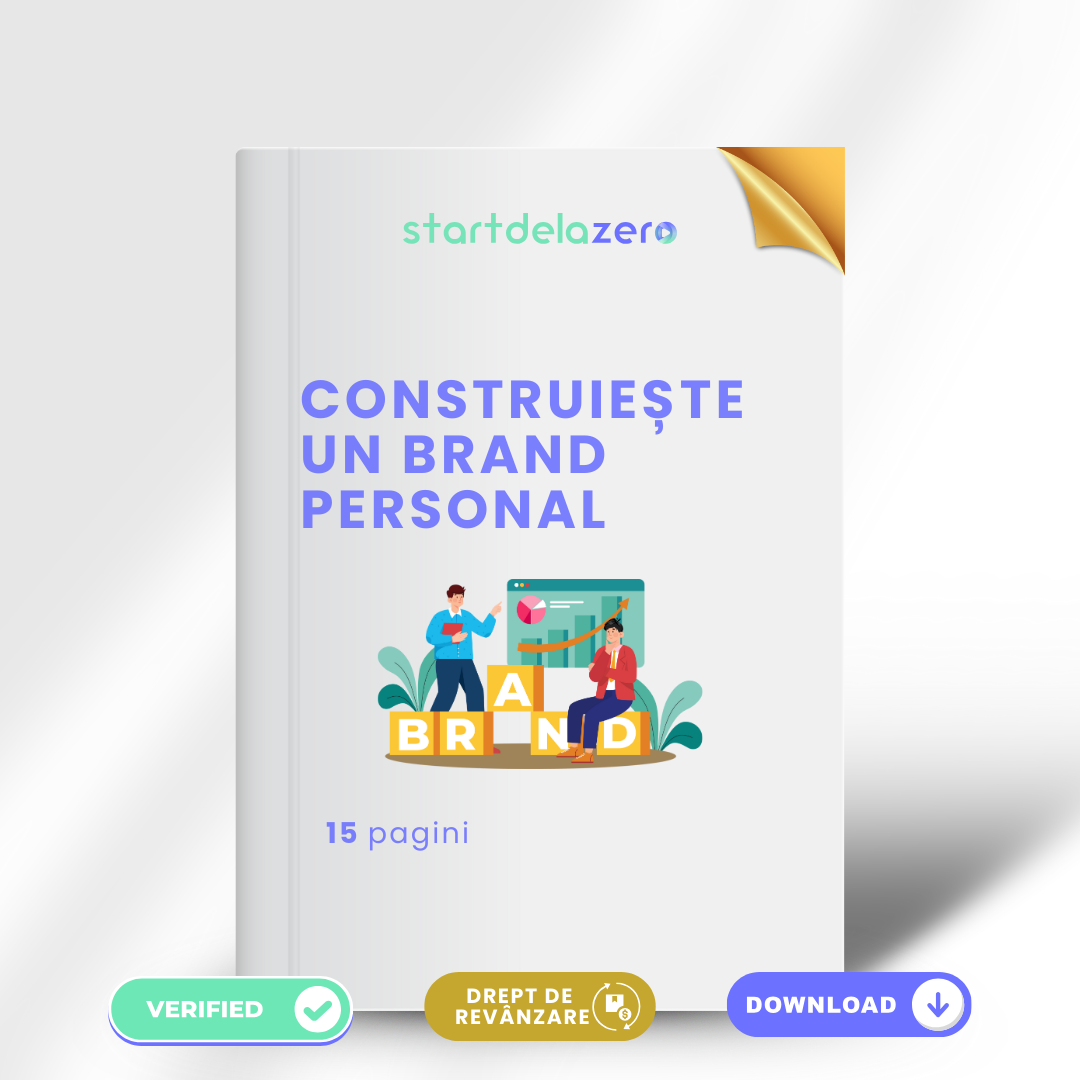 CONSTRUIESTE UN BRAND PERSONAL - 15 PAGINI