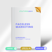 PACHET FACELESS MARKETING – 6 PRODUSE - 517 PAGINI + BONUS