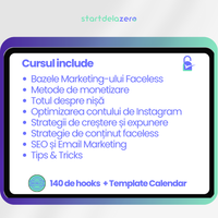 FACELESS MARKETING - 120 PAGINI