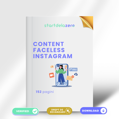 CONTENT FACELESS INSTAGRAM - 152 PAGINI