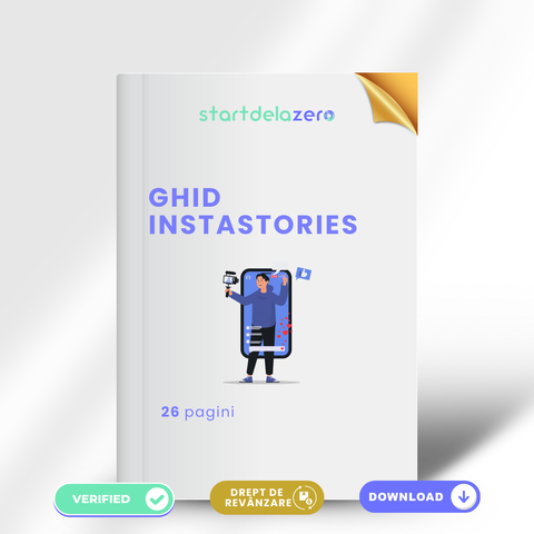 GHID INSTASTORIES - 26 PAGINI