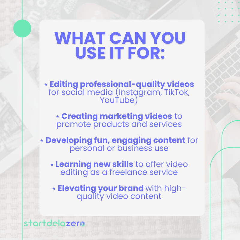 CAPCUT EDITING GUIDE - 22 PAGINI + BONUS