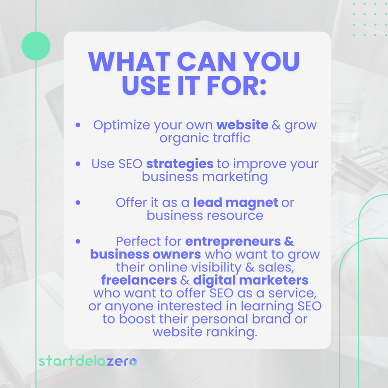 SEO OPTIMIZATION GUIDE - 36 PAGINI + BONUS