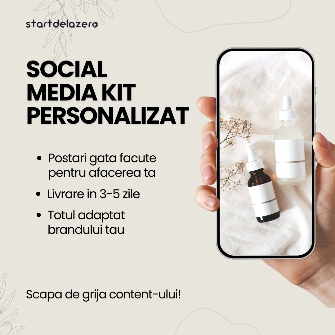 NOU: SOCIAL MEDIA KIT PERSONALIZAT