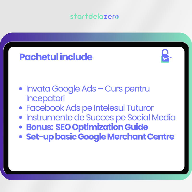 PACHET PROMOVARE COMPLETA - 3 PRODUSE - 160 PAGINI + BONUS