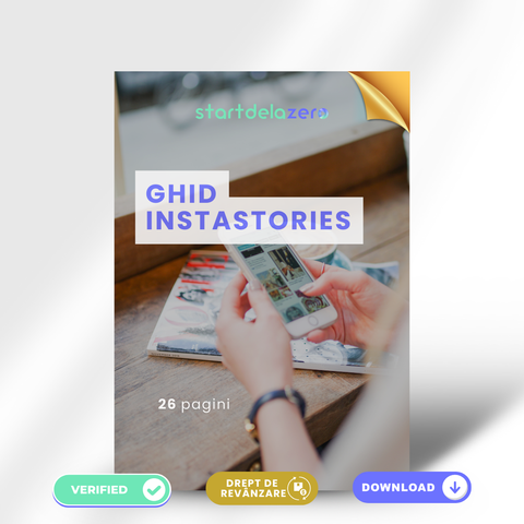GHID INSTASTORIES - 26 PAGINI