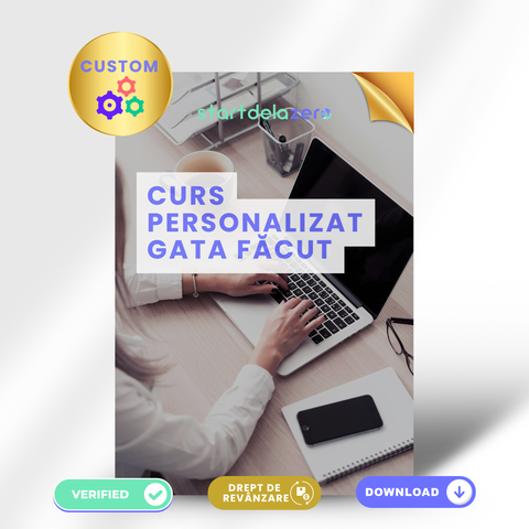 CURS PERSONALIZAT GATA FACUT PENTRU TINE