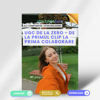 UGC DE LA ZERO - DE LA PRIMUL CLIP, LA PRIMA COLABORARE - 57 PAGINI + BONUS